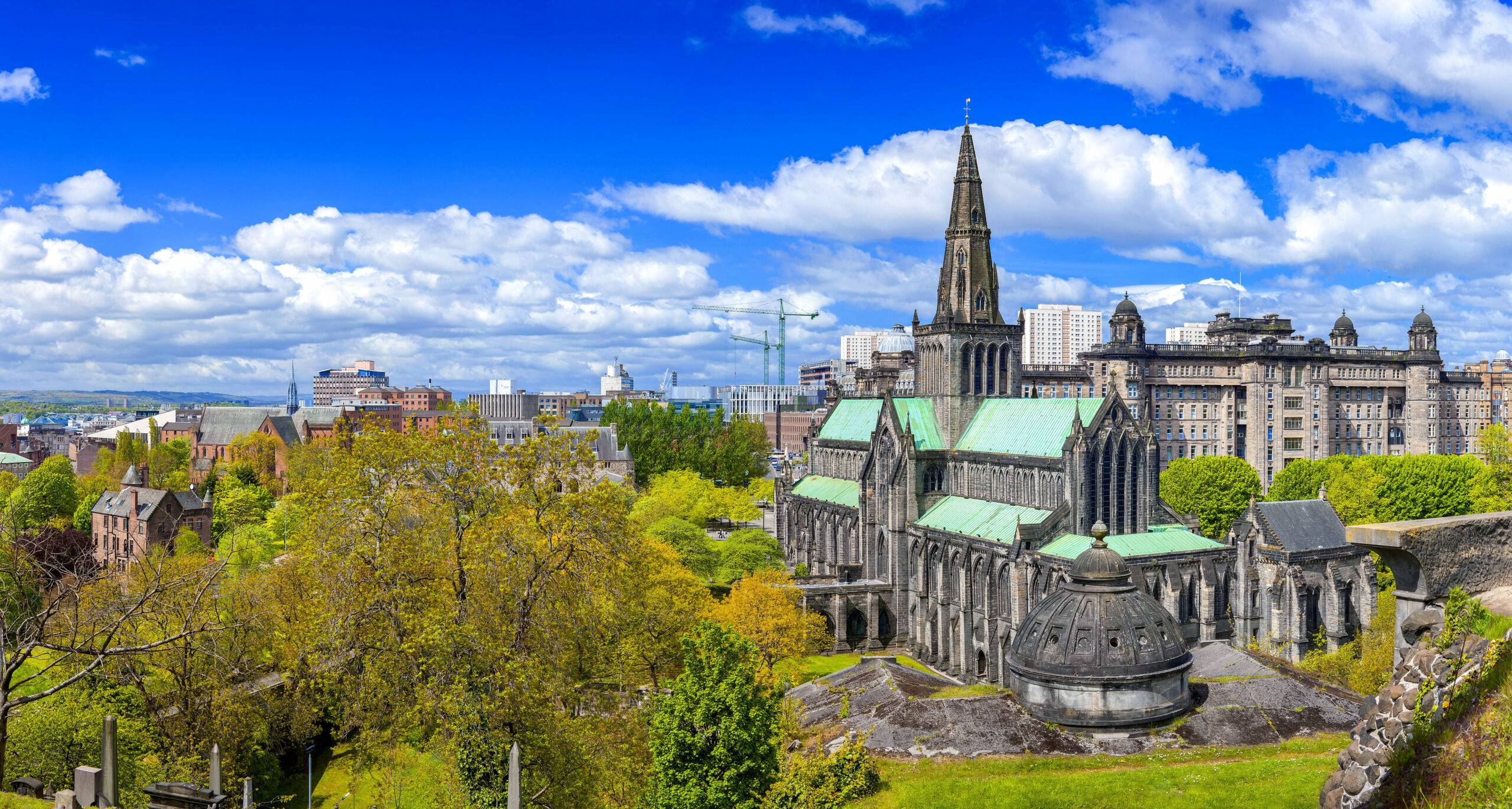 Glasgow Cathedral from Glasgow Necroplis